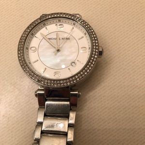 Silver Michael Kors watch